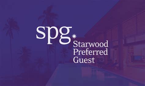 spg starwood preferred guest.